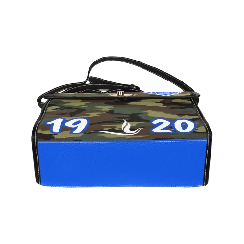 Zeta Phi Beta Camouflage Canvas Handbag