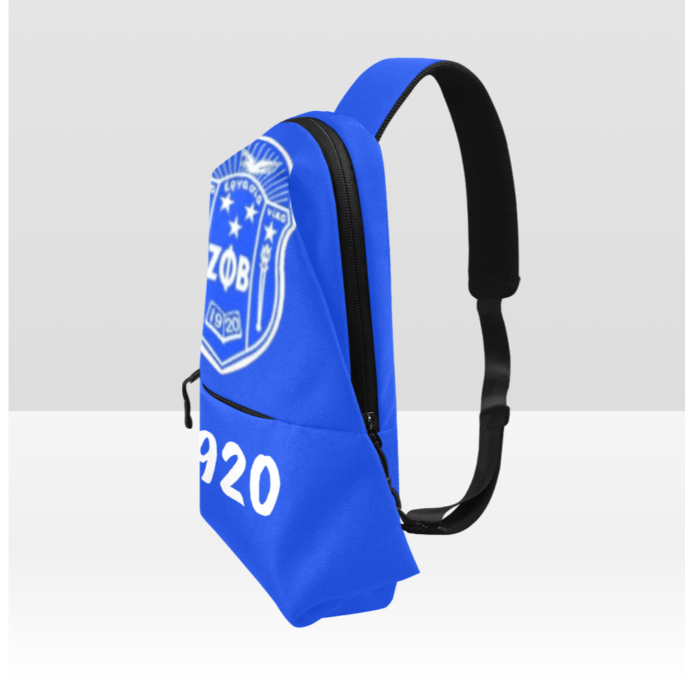 Zeta Phi Beta 1920 Shield Crossbody Bag